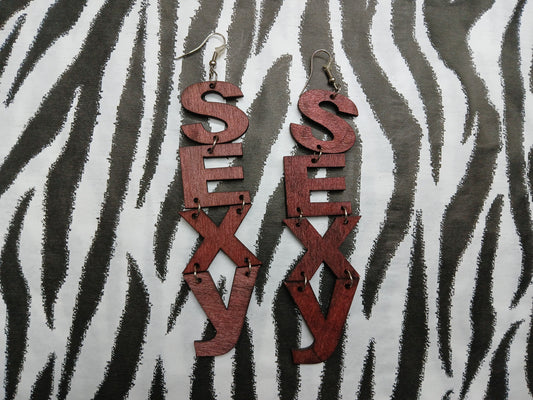 Sexy Wooden Earrings
