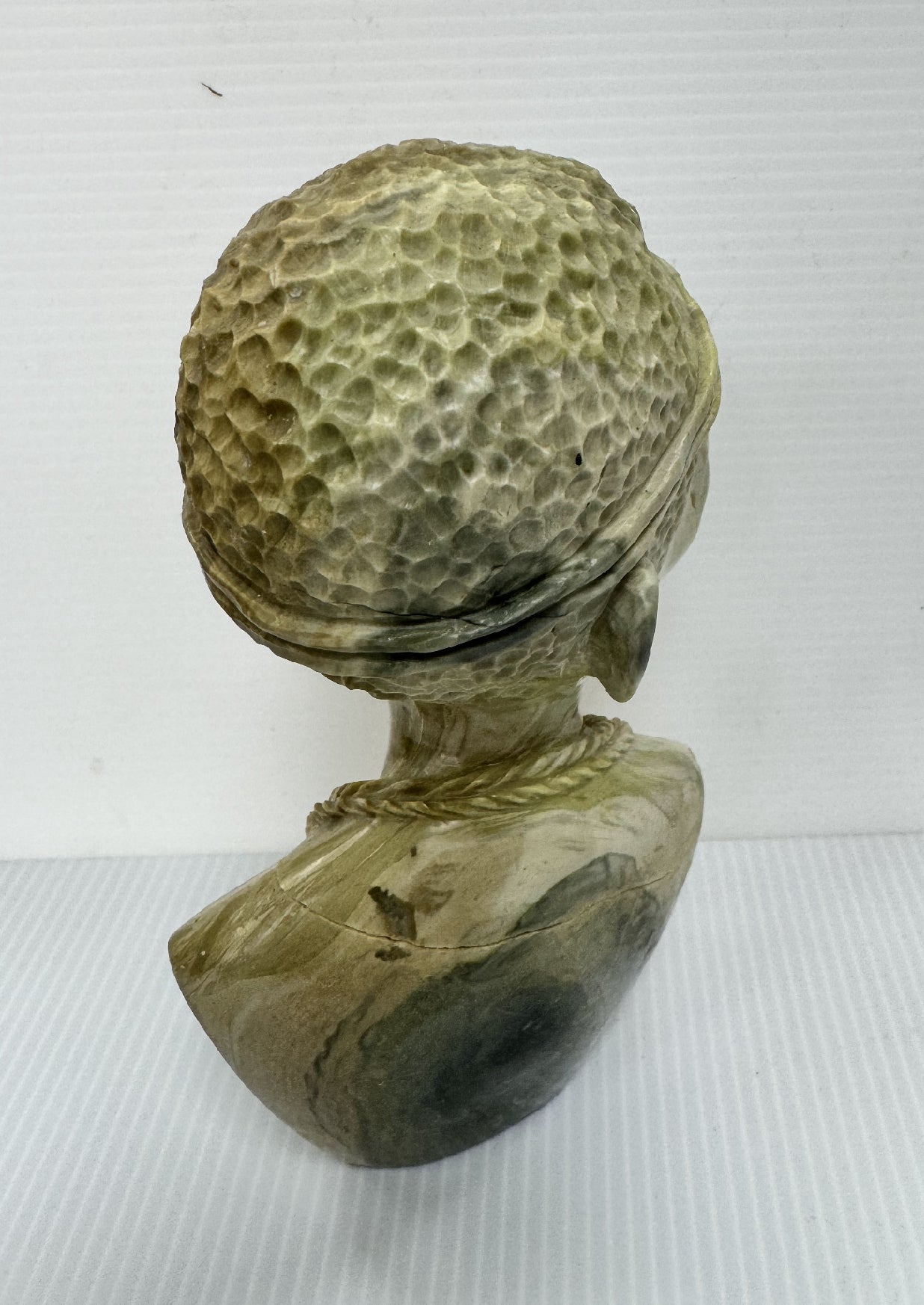 Serpentine Warrior Sculpture