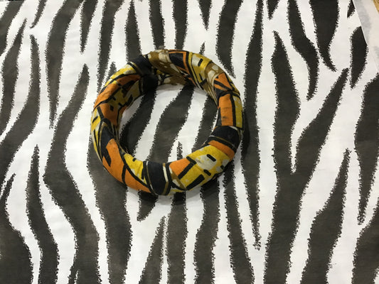 Yellow Cuff Bangle