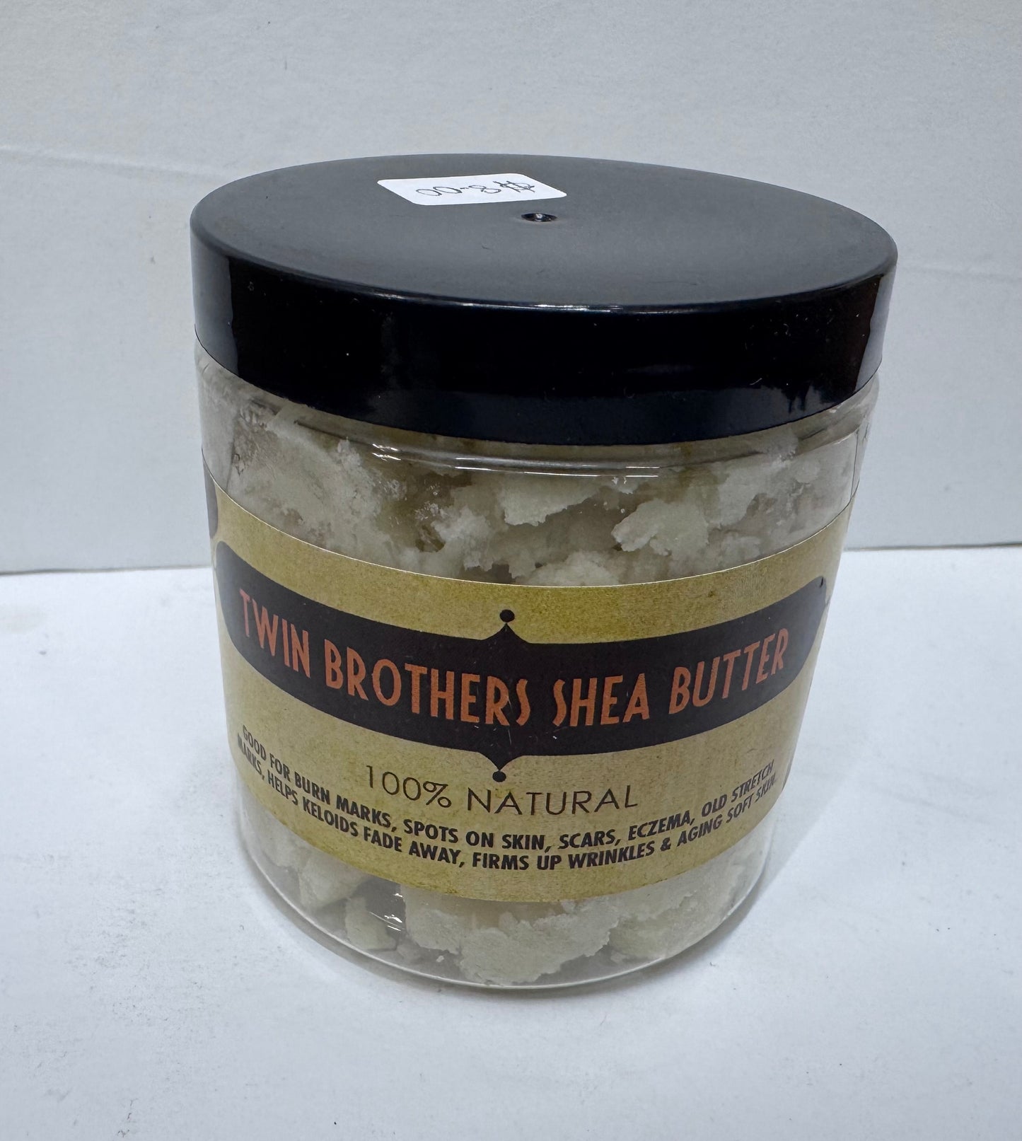 Twin Brothers 100% Raw White Shea Butter - Unscented (Small)