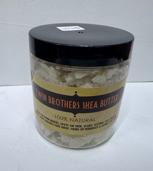 Twin Brothers 100% Raw White Shea Butter - Unscented (Small)