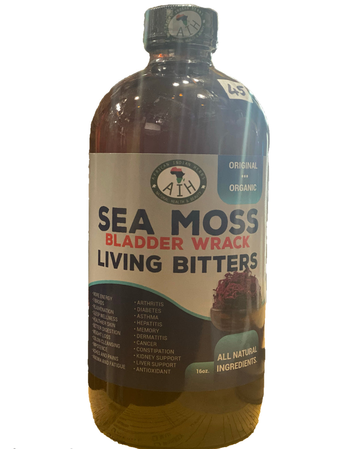 Twin Brothers Sea Moss & Bladderwrack Living Bitters