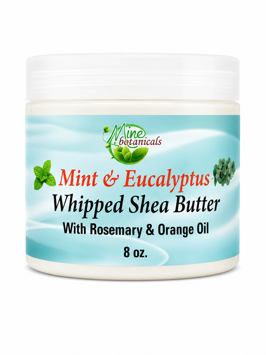 Mint & Eucalyptus Whipped Shea Butter,