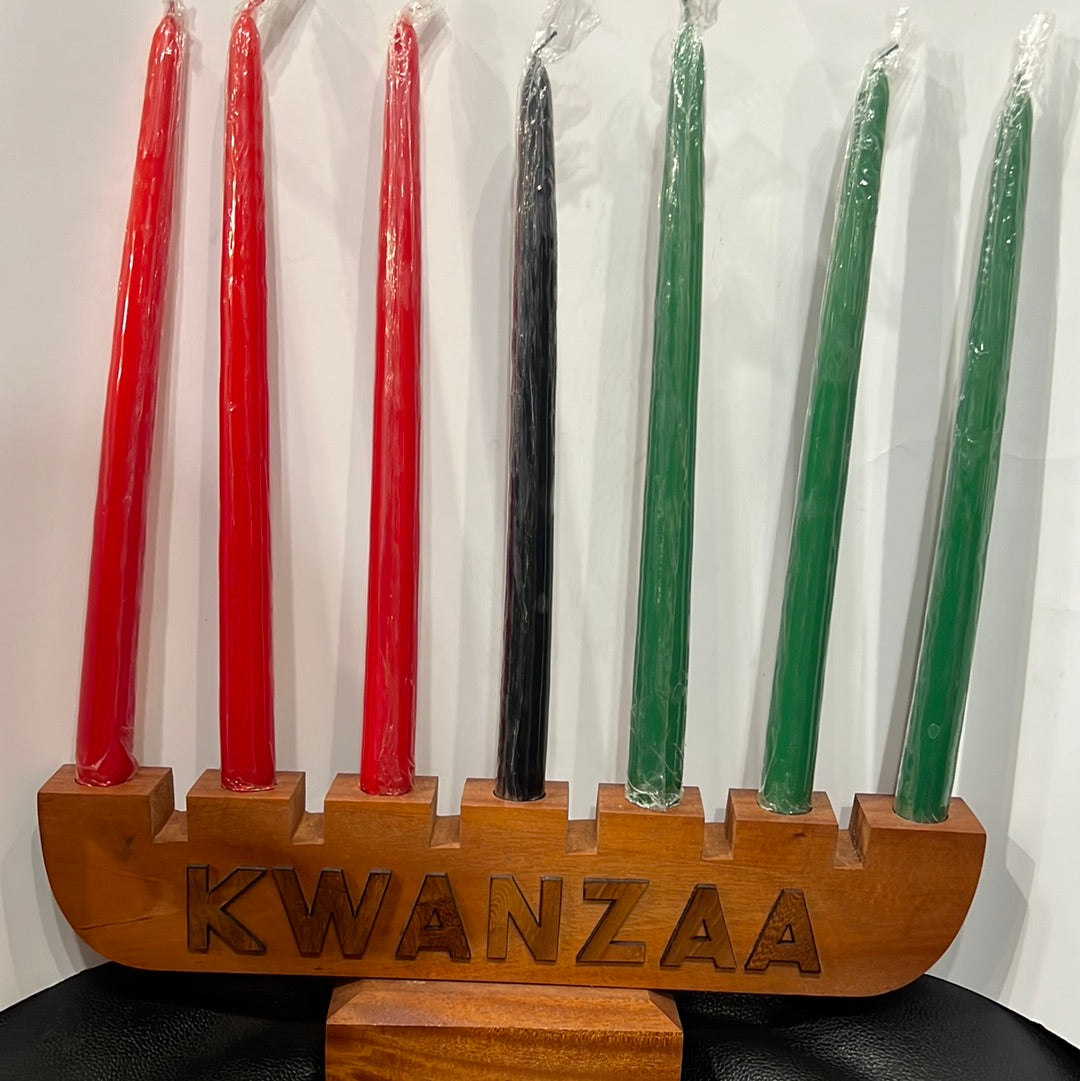 KWANZA WITH CANDLES