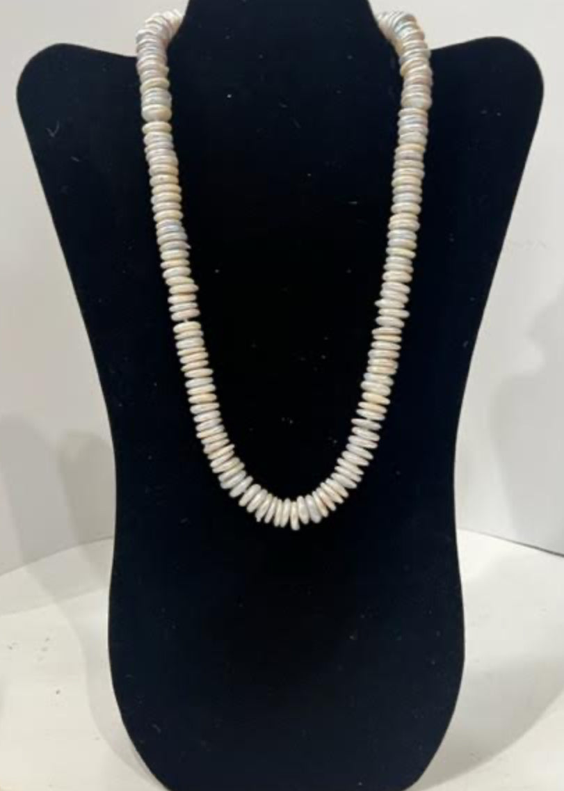 Handmade stone necklace