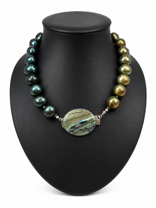 ZZ7- Bahari Pearl Statement Necklace