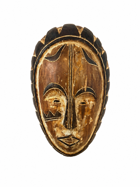 Antique Idoma Tribe Mask Nigeria