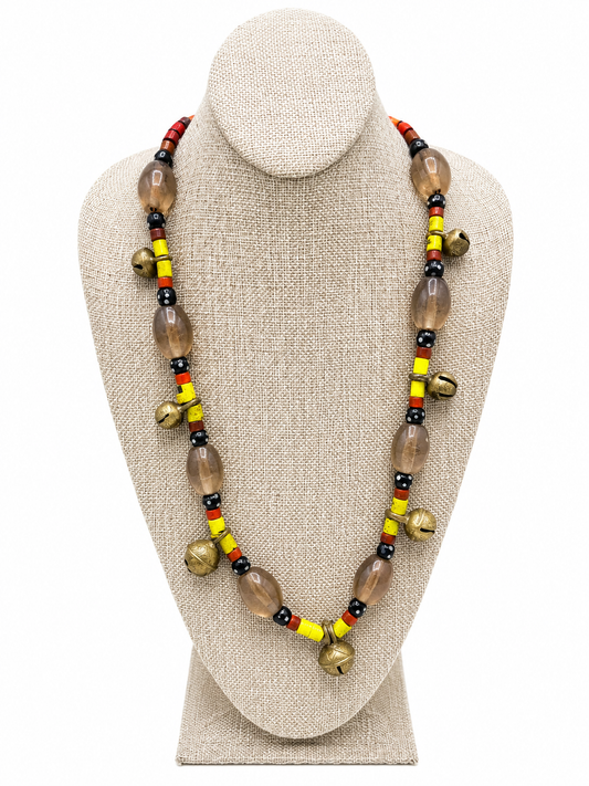 ZZ7-  Kora Festival Bell Necklace