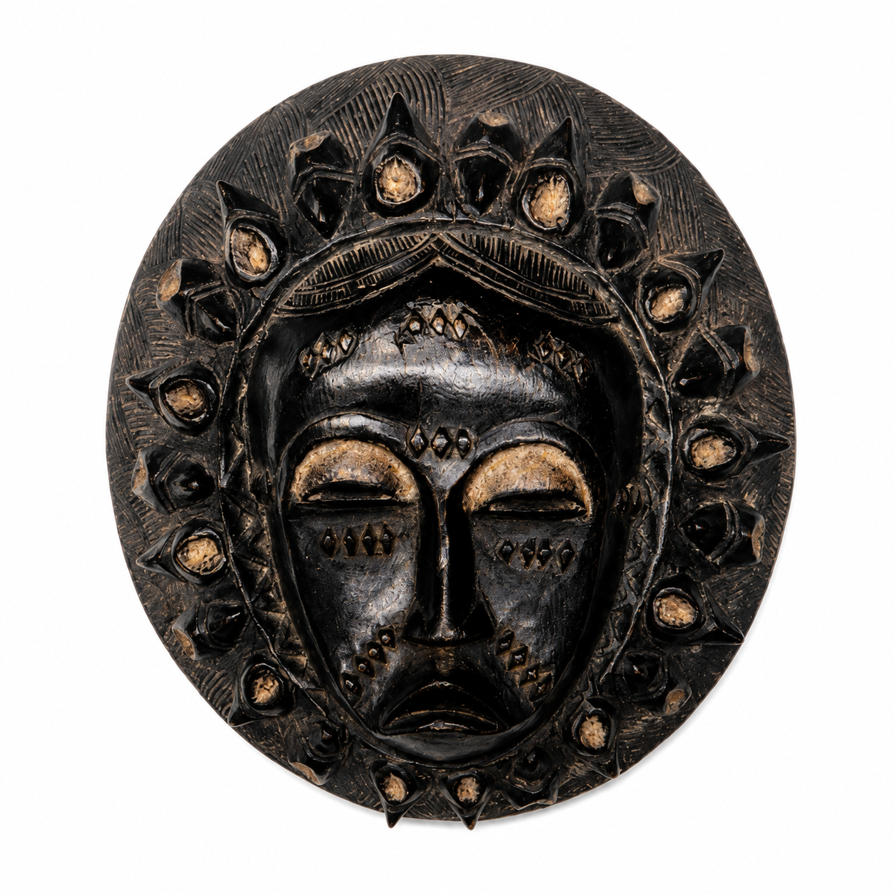 Baule Tribal Mask