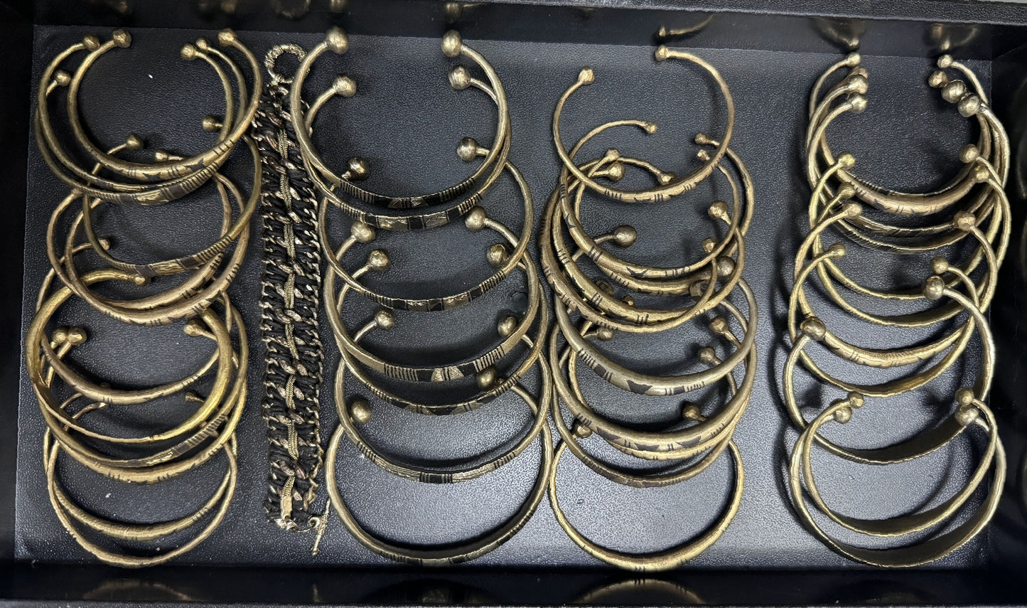 Antique Silver Bangle