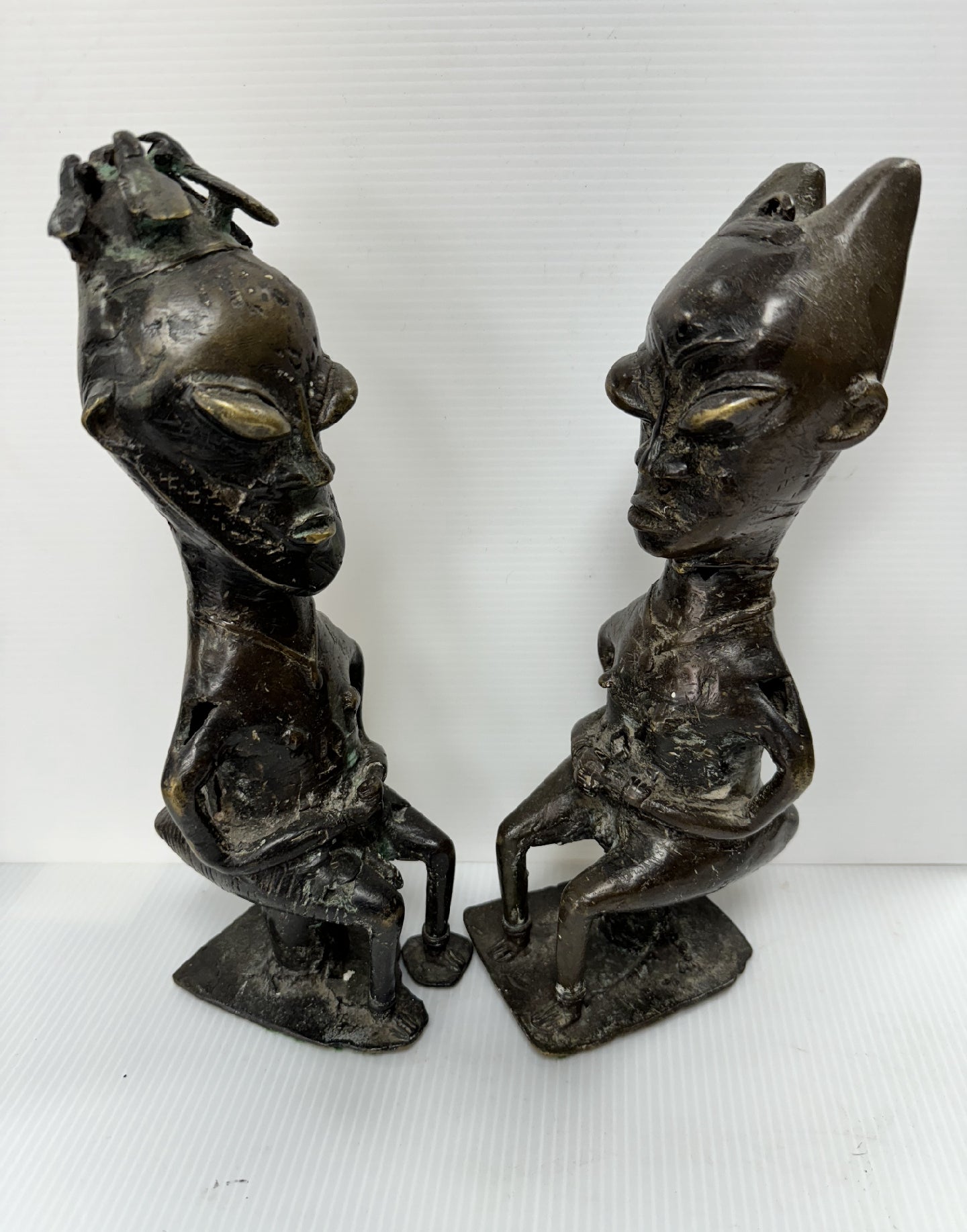 Antique Yoruba Bronze Sculpture