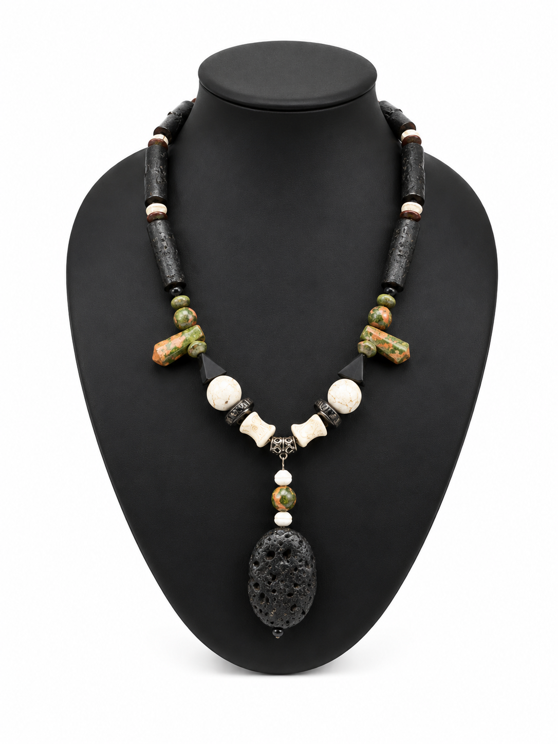 ZZ8- Obsidian Royal Necklace