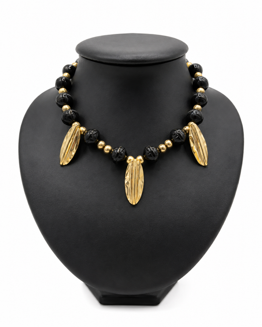 ZZ8- Nubia Gold Necklace