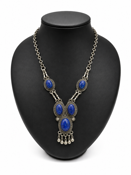 ZZ9- Nile Sapphire Legacy Necklace
