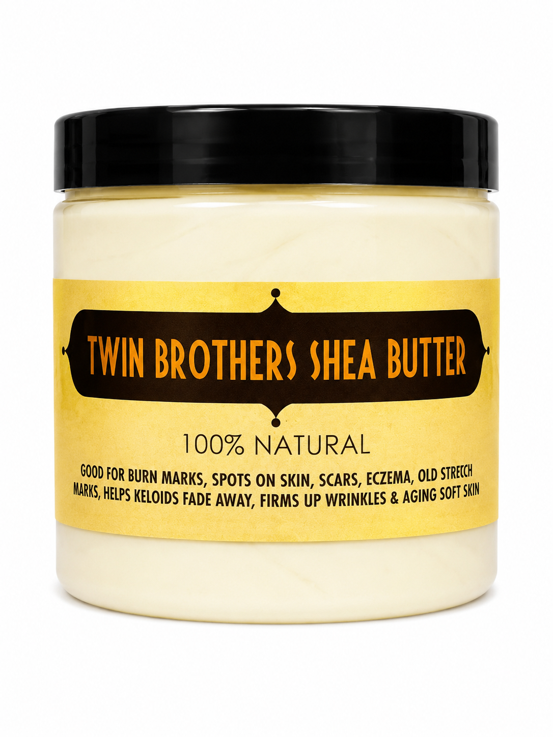 White Whipped Shea Butter (Small and Unscented)