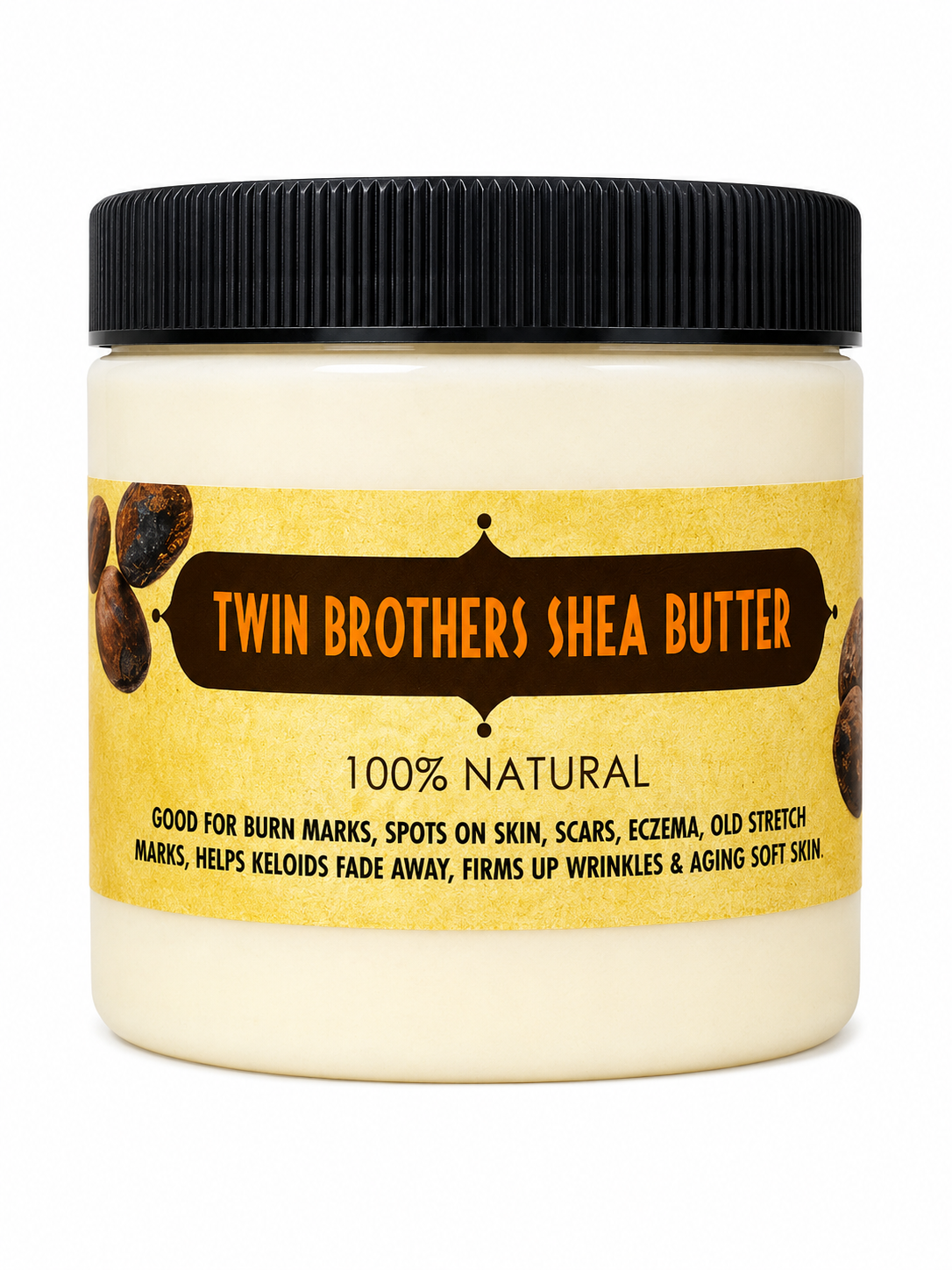 White Whipped Shea Butter (Large & Unscented  )