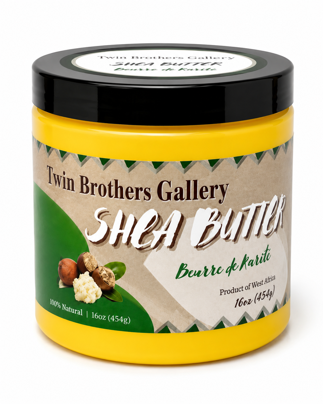 Twin Brothers Shea Butter - Lemongrass & Rosemary (Large)