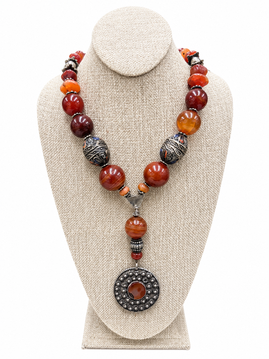 Kalahari Ember Pendant Necklace