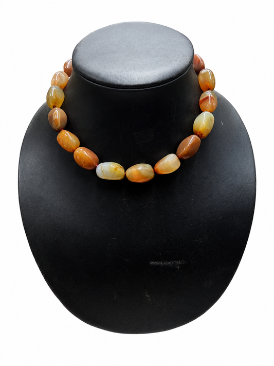 ZZ7- Sahara Sunrise Agate Necklace