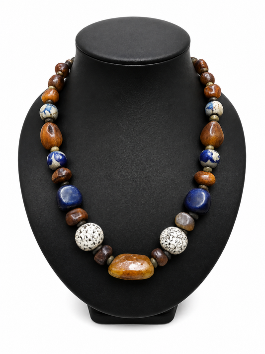 Multistone Jasper Necklace