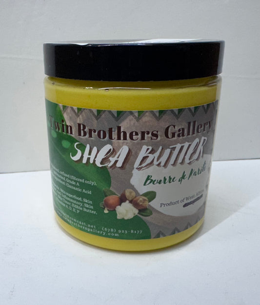 Yellow Whipped Shea Butter - Lemongrass & Rosemary (Small)